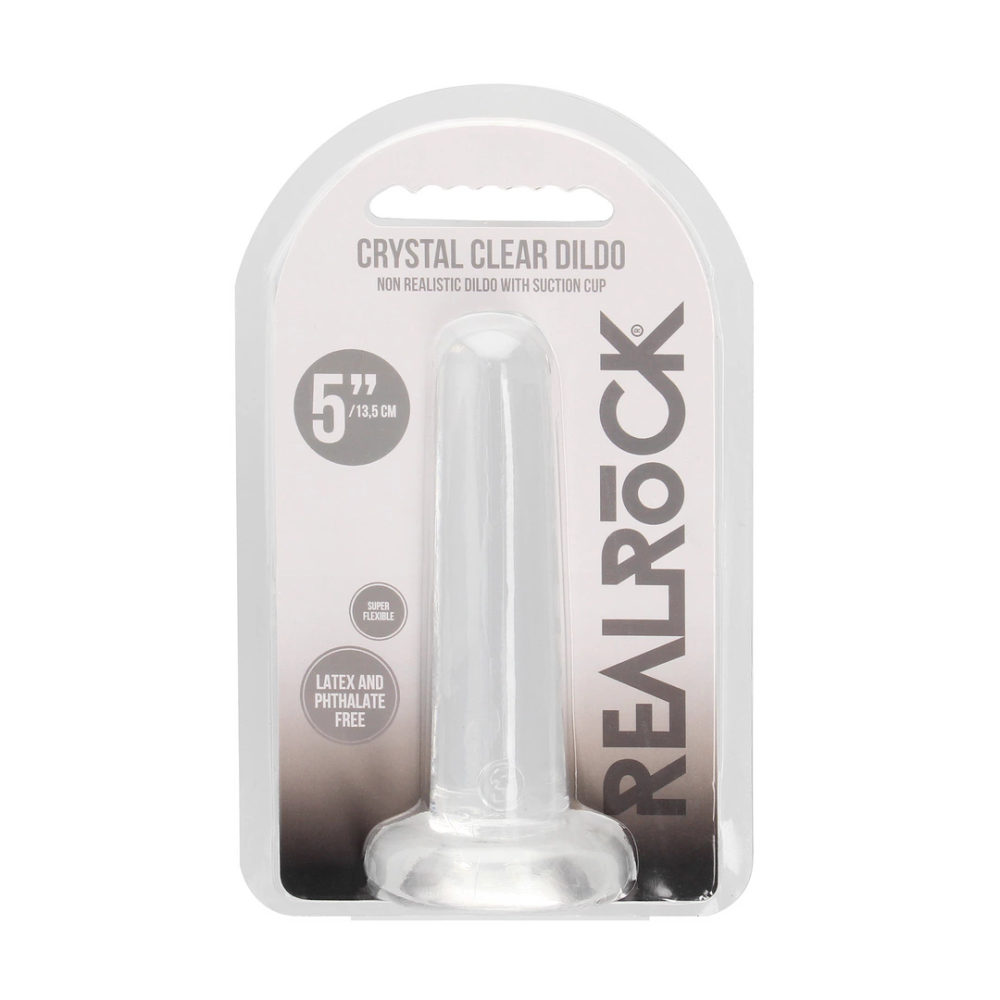 RealRock by Shots nerealistični dildo s vakuumskom čašicom - 5 / 13,5 cm slika 2