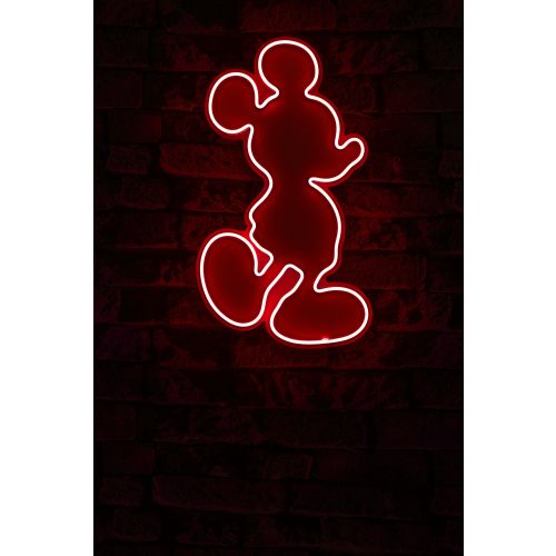 Wallity Ukrasna plastična LED rasvjeta, Mickey Mouse - Red slika 10