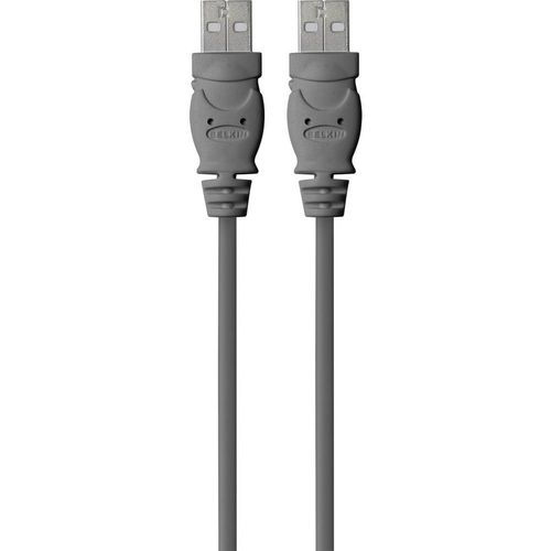 Belkin USB kabel USB 2.0 USB-A utikač, USB-A utikač 1.80 m crna UL certificiran F3U131BT1.8M slika 1