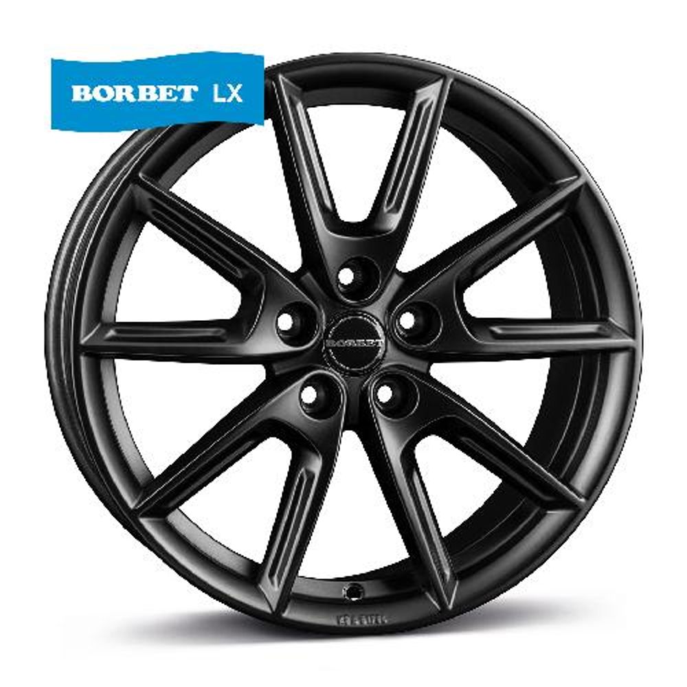Borbet Aluminijumska felga LX18 8X18 5X112 ET40 black matt slika 1