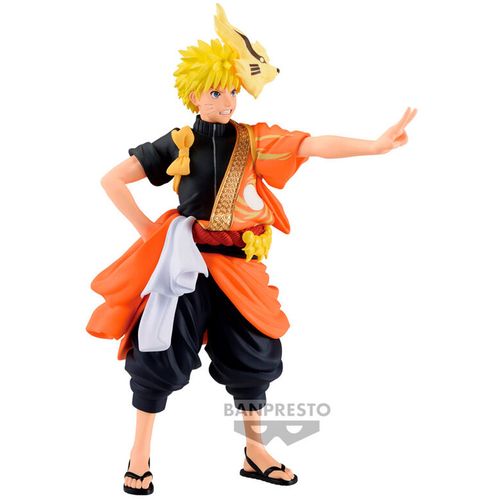 Naruto Shippuden Animation 20Th Anniversary Costume Naruto Uzumaki 16cm slika 2