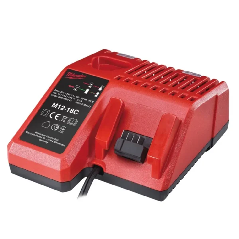 Milwaukee Set M18 Ngr-202 Punjač M12-18C + 2X M18 B2 Baterije slika 3