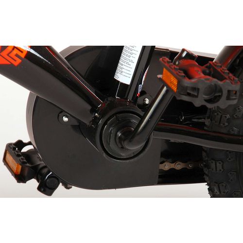 Volare Sportivo dječji bicikl 12" s dvije ručne kočnice crno-narančasti slika 15