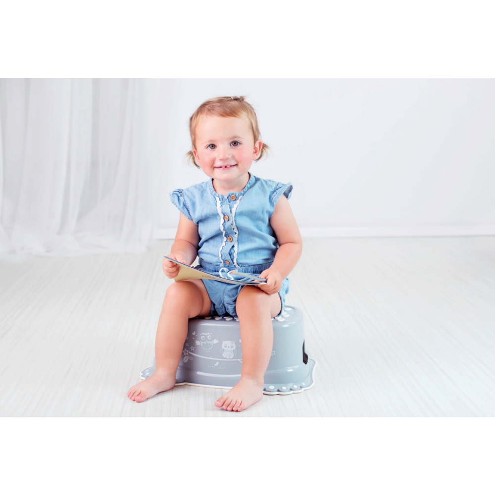 Tega Baby Stepenica Owls SO-006, Siva slika 2