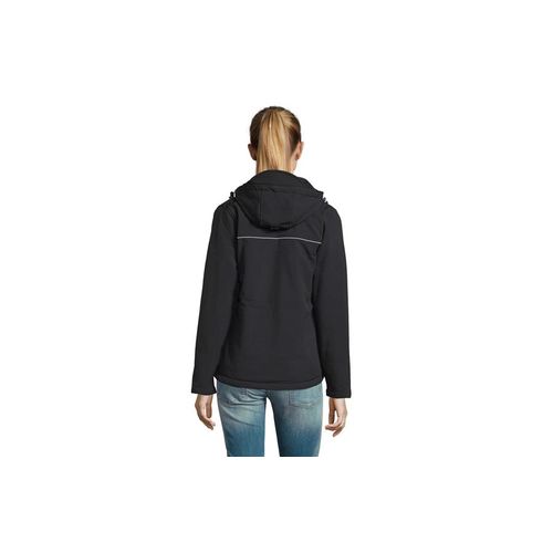 ROCK WOMEN softshell jakna - Crna, XL  slika 4