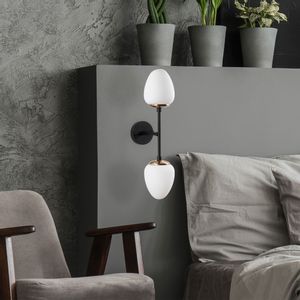 Camflo - 10365 Black
Antique
White Wall Lamp