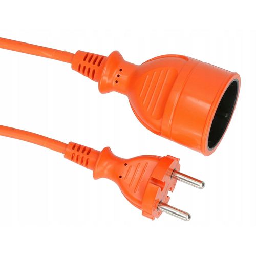 AWTools produžni kabel za vrt, jednostruki, 15m bez uzemljenja, 2x1,0mm, 10A, 230V, 2500W slika 3
