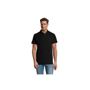 SPRING II muška polo majica sa kratkim rukavima - Crna, XL 