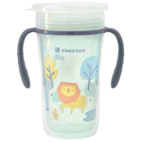 Kikka Boo Nepropusna čaša 360° 300ml, Blue slika 1