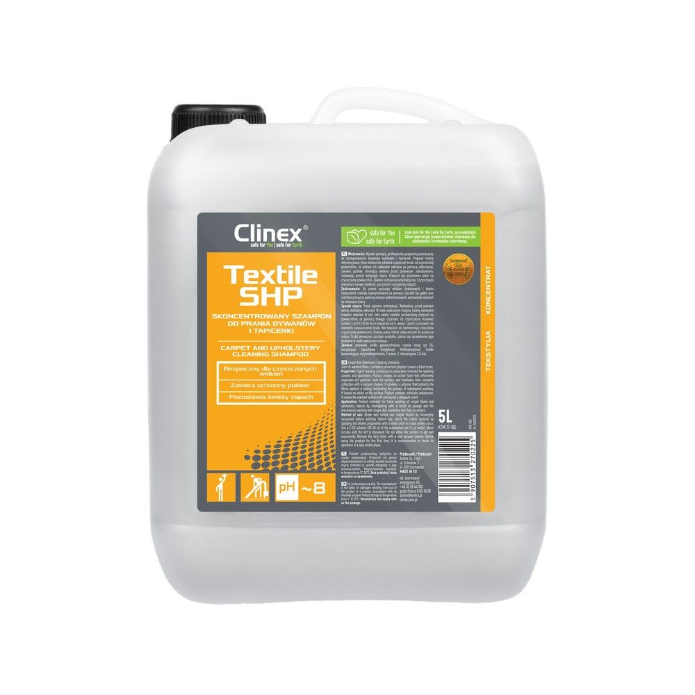 Clinex Tečnost za dubinsko pranje tekstilnih površina 5l slika 2