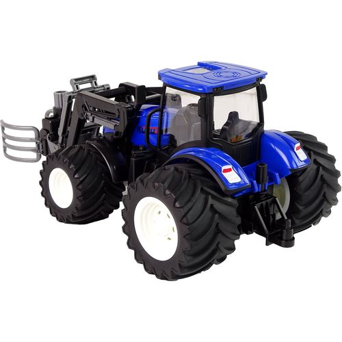 Plavi traktor na daljinsko upravljanje slika 3