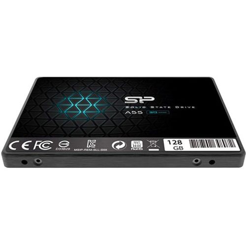 Silicon Power SP128GBSS3A55S25 2.5" 128GB SSD, SATA III, A55, TLC, Read up to 460MB/s, Write up to 360MB/s slika 3