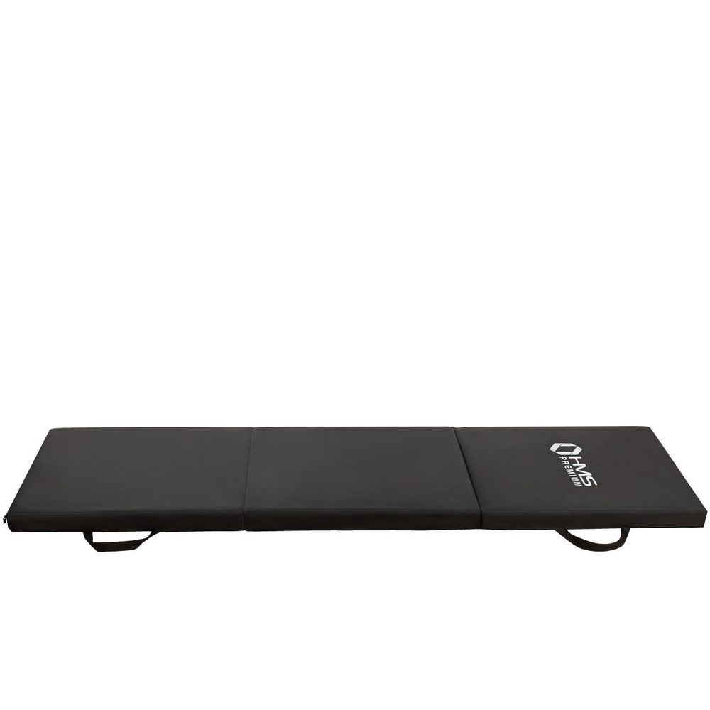 Mgs02 gimnastički sklopivi madrac 1800x600mm crni hms premium slika 8