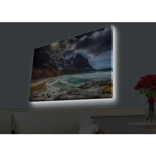 Wallity Slika dekorativna platno sa LED rasvjetom, 4570HDACT-020 slika 1