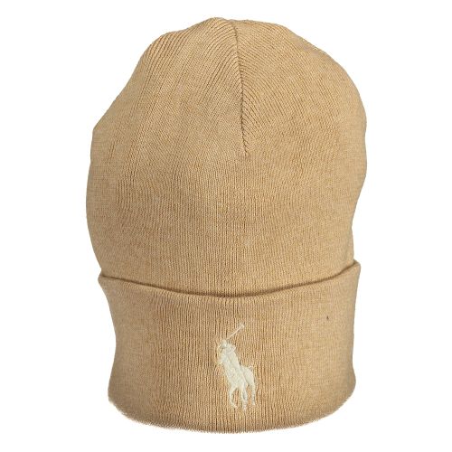 RALPH LAUREN BEIGE MEN'S BEANIE slika 1