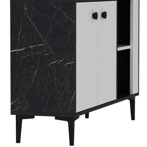 Sahra - Black Marble, White Black
White Console slika 5