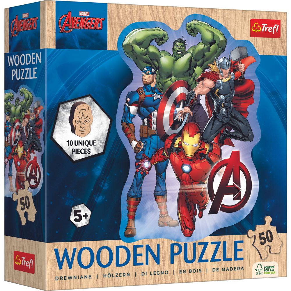 Trefl Puzzle 50 drvene sorto  slika 5