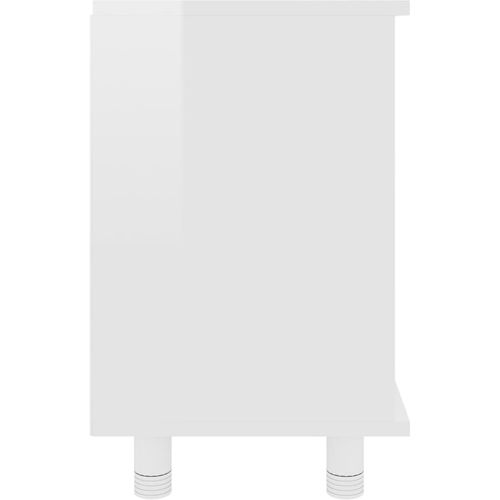 Kupaonski ormarić visoki sjaj bijeli 60 x 32 x 53,5 cm iverica slika 23