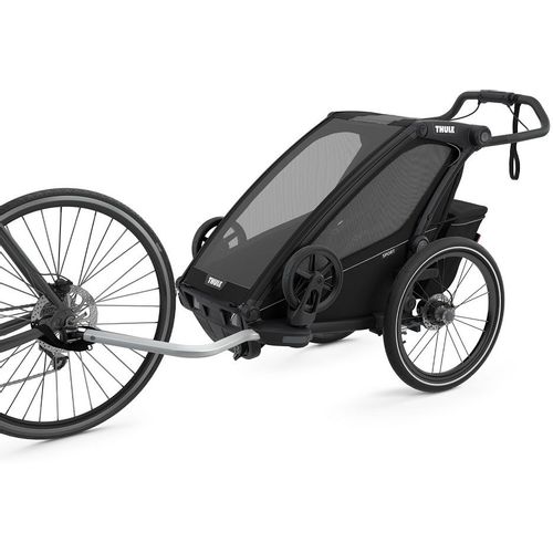 Thule Chariot Sport crna sportska dječja kolica i prikolica za bicikl za jedno dijete (4u1) slika 12