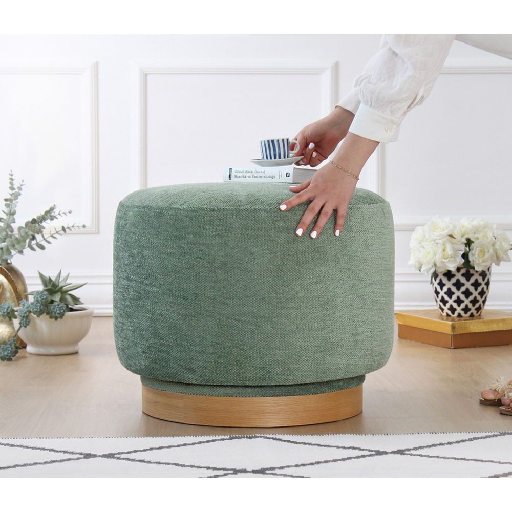 Turneed - Zeleni Pouf slika 2