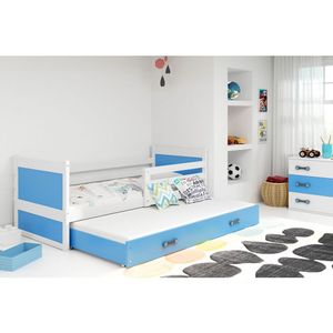 Krevet BMS Rico za 2 osobe 200x90 cm, BIA plava