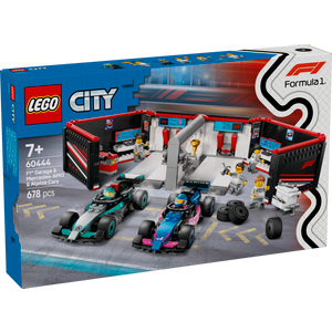 LEGO® CITY 60444 Garaža za F1® s autima Mercedes-AMG i Alpine