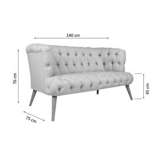 Atelier Del Sofa West Monroe - Dvoseda u Petrol Zelenoj Boji slika 9