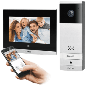 Extel Video interfon 7", bežični set,  WiFi Dual Band - 720313