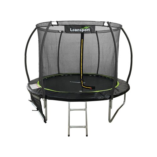 Trampolin SPORT BASE 183 cm - crni - zeleni slika 1