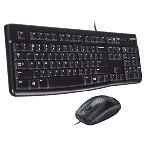 TAST + MIŠ LOGITECH MK120 žični set US