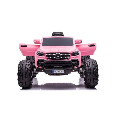 Licencirani auto na akumulator  Mercedes DK-MT950 4x4 - svijetlo rozi slika 4