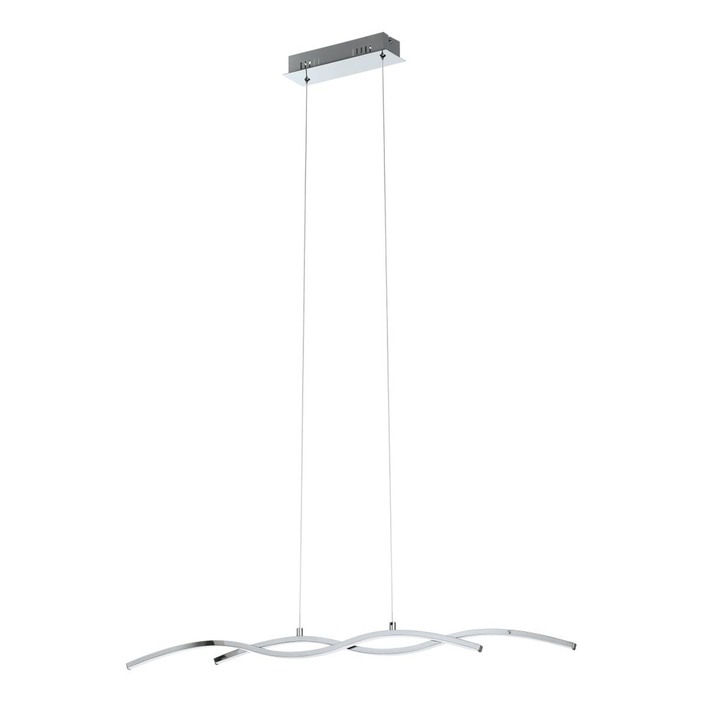 Eglo Lasana 2 Visilica sa LED Osvjetljenjem - 2x9W, D 875, Aluminij/Krom-Bijela slika 1