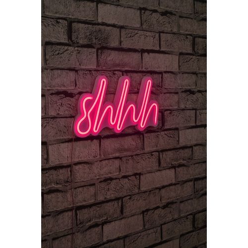 Shhh - Pink Pink Decorative Plastic Led Lighting slika 2