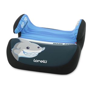 LORELLI TOPO Booster Autosjedalica Shark Light Dark Blue 15-36 kg (Grupa 2/3)
