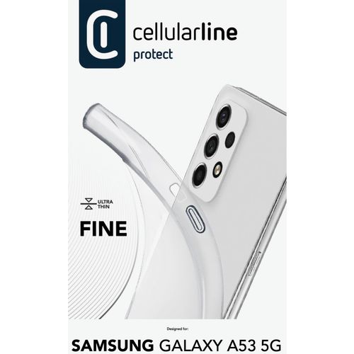 Cellularline Fine silikonska maskica za Samsung Galaxy A53 5G slika 3