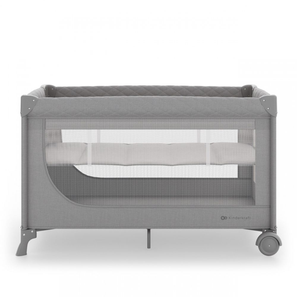 Kinderkraft Vikend krevetac Leody Up, Grey slika 1