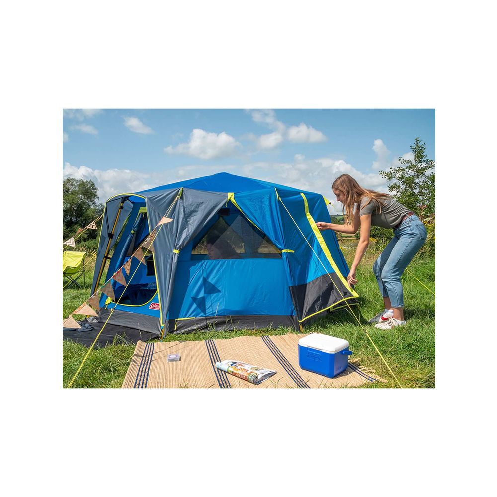Coleman Šator za tri osobe OctaGo Small, Plavi slika 6