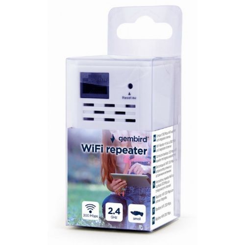 WNP-RP300-03 Gembird WiFi ripiter/ruter 300Mbps, 2x3dBi, RF pwr &lt;20dBm, 1x LAN white slika 3