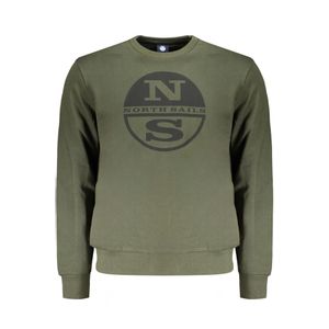 NORTH SAILS MEN'S ZIP-UP SWEATSHIRT GREEN