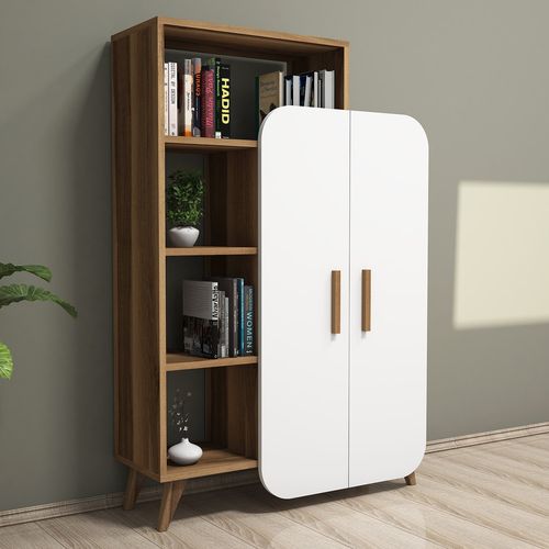 Form - Walnut, White Walnut
White Bookshelf slika 1