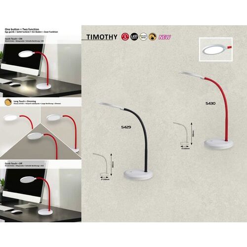 Rabalux Timothy stona LED 7,5W, crna slika 2