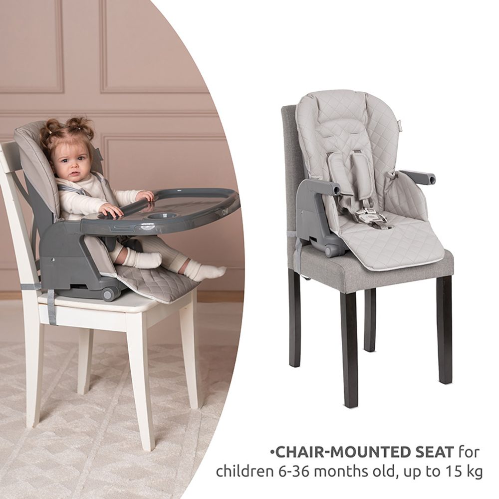 Lorelli Hranilica  Chef 3U1, Beige Leather + POKLON Siperak i zdjelica za bebe slika 9