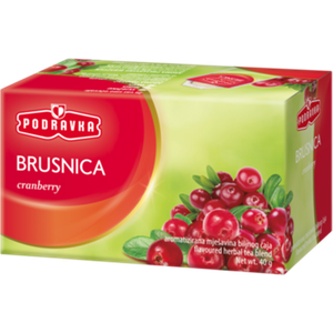 Podravka voćni čaj Brusnica, 40g