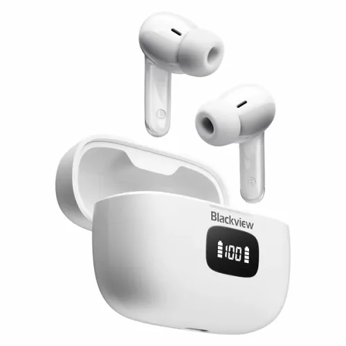 Blackview AirBuds 8 Arctic White/ANC/BT 5.3/Type-C/IPX7 Bubice slika 2