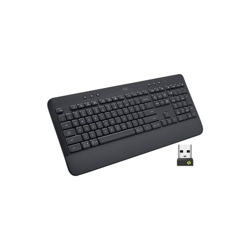 LOGITECH K650 Signature Wireless US crna tastatura slika 1