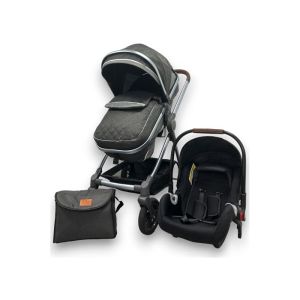 BBO Kolica Za Bebe Umbra Set (V8) - Dark Grey