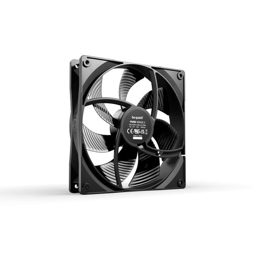 be quiet! BL108 Pure Wings 3 140mm PWM, Fan speed up to 1200rpm, Noise level 21.9 dB, 4-pin connector PWM, Airflow (57.4 cfm / 97.5 m3/h) slika 1