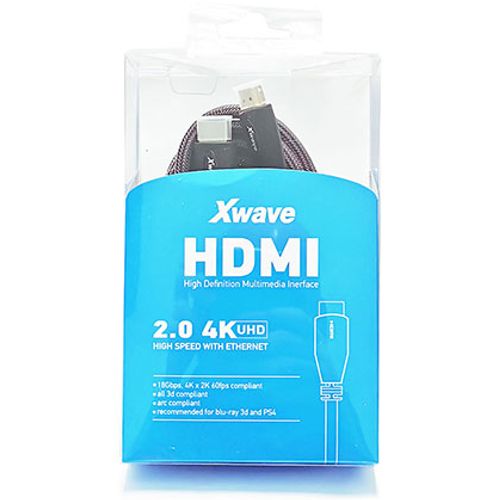 Xwave HDMI 4K 1,5m PREMIUM,upleten,pozlaćen konektor slika 3
