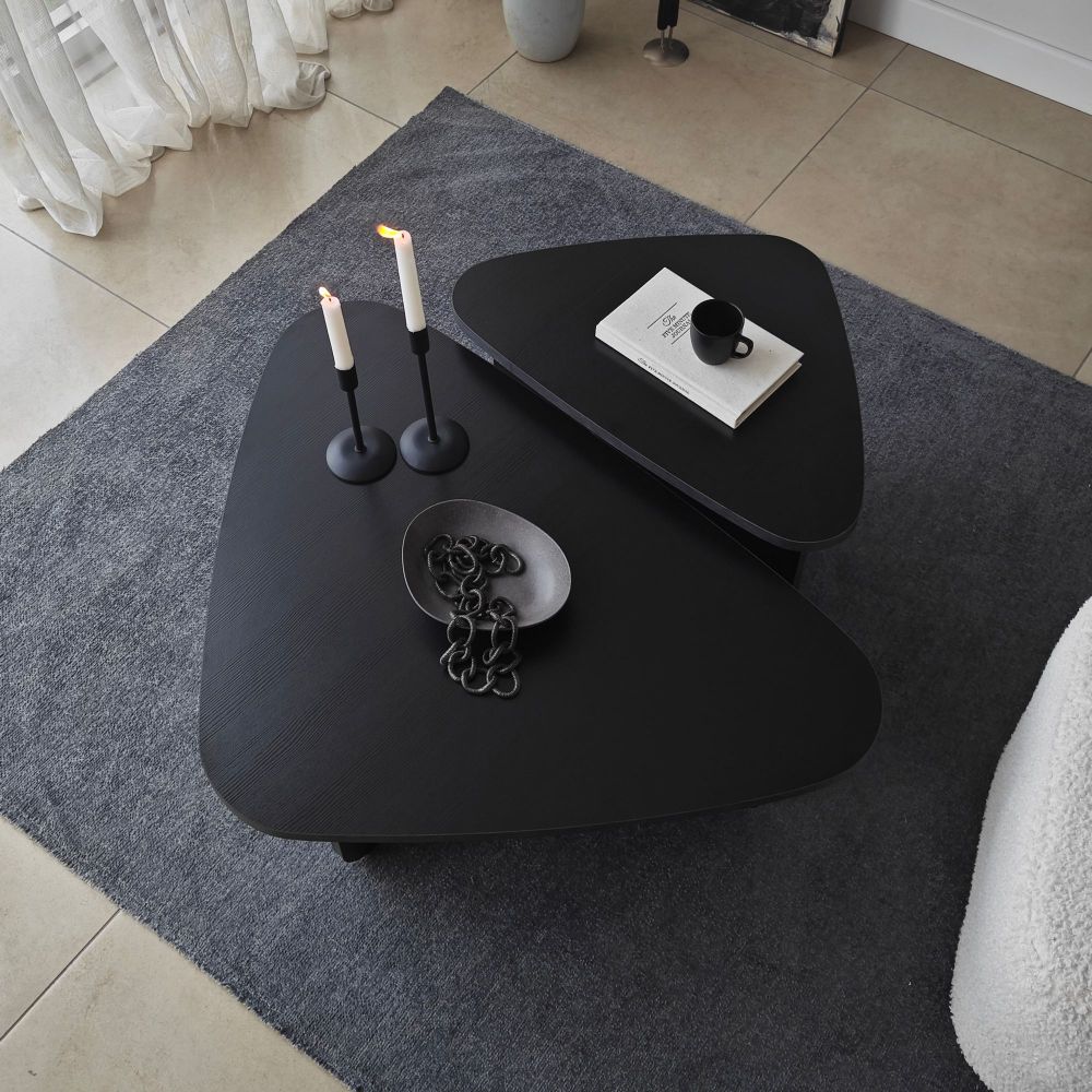Kafa sto Ballare Set - Crni slika 7