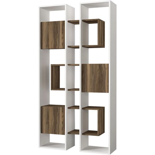 Leonda - White, Walnut White
Walnut Bookshelf slika 5